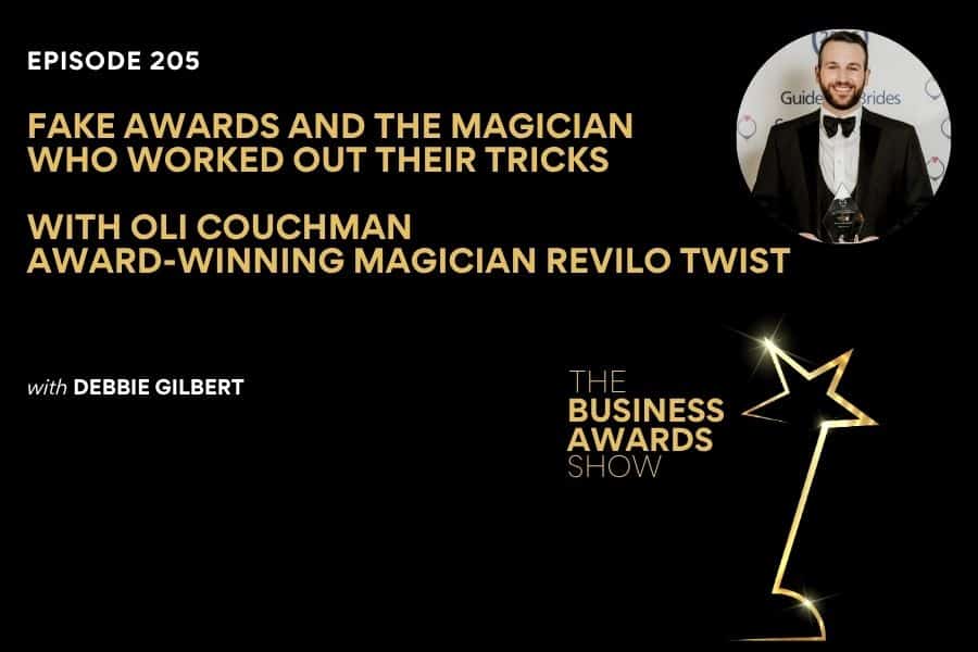 Episode 205: Fake Awards and the Magician Who Worked Out Their Tricks with Oli Couchman